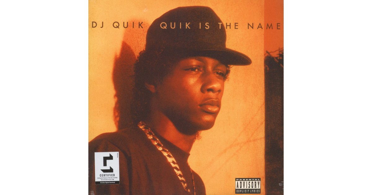 Quik Is The Name, DJ Quik LP Music Mania Records Ghent