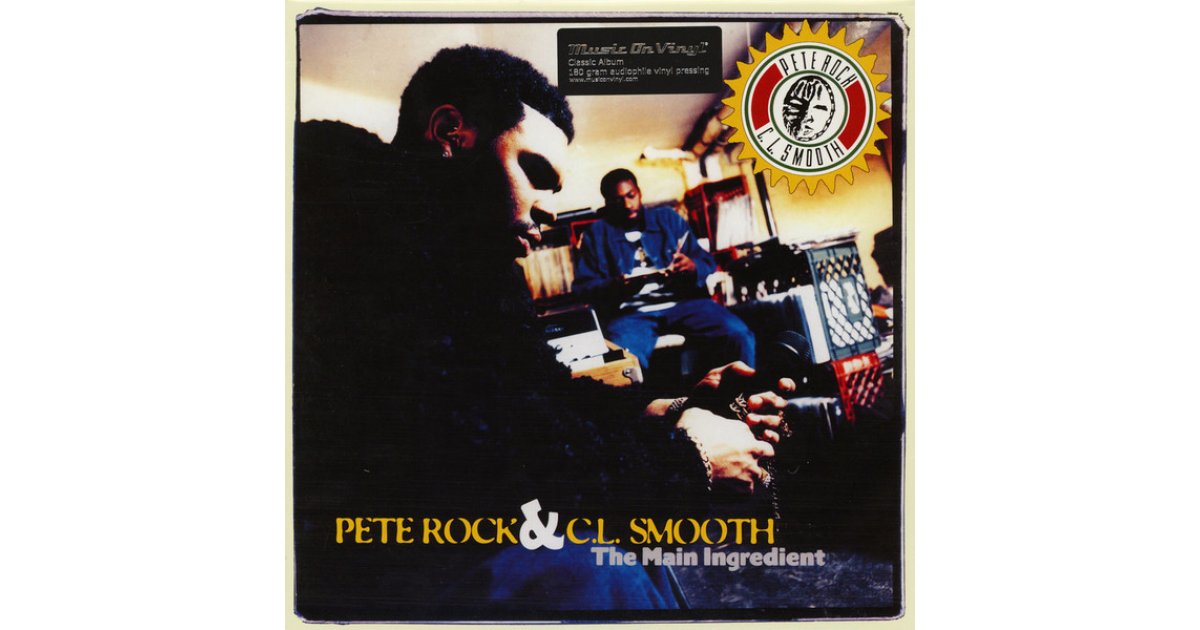 The Main Ingredient, Pete Rock & C.L. Smooth – LP – Music Mania