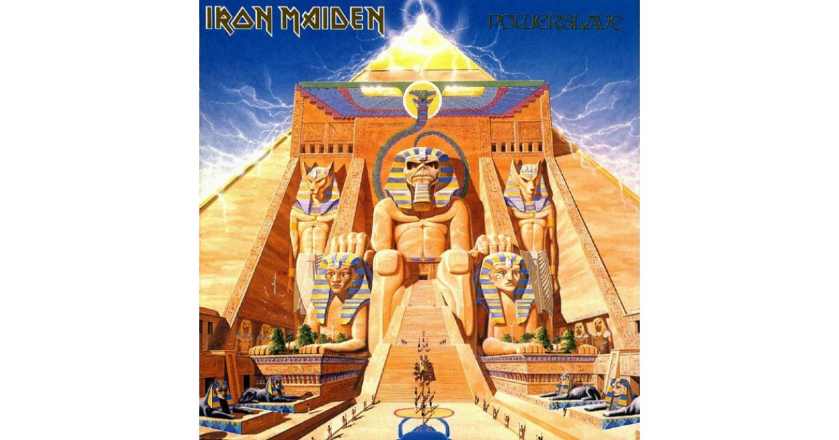 Powerslave - 40th Anniversary Zoetrope Vinyl, Iron Maiden – LP