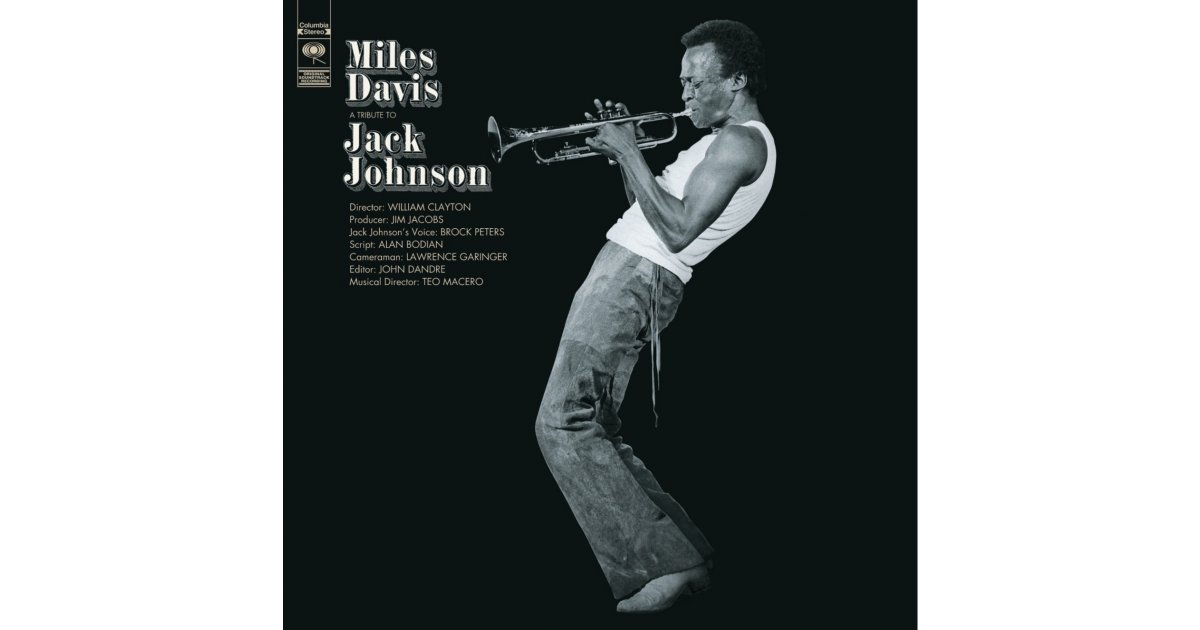 A Tribute to Jack Johnson 2020 reissue, Miles Davis LP Music Mania Records Ghent