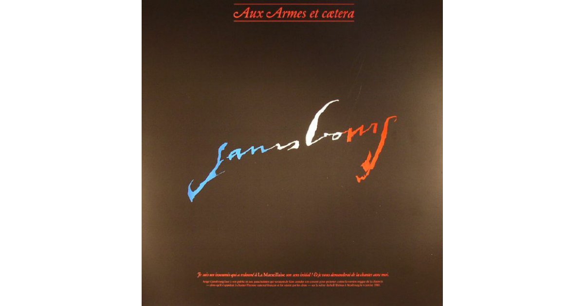 Aux Armes Et Cætera, Serge Gainsbourg – EP – Music Mania