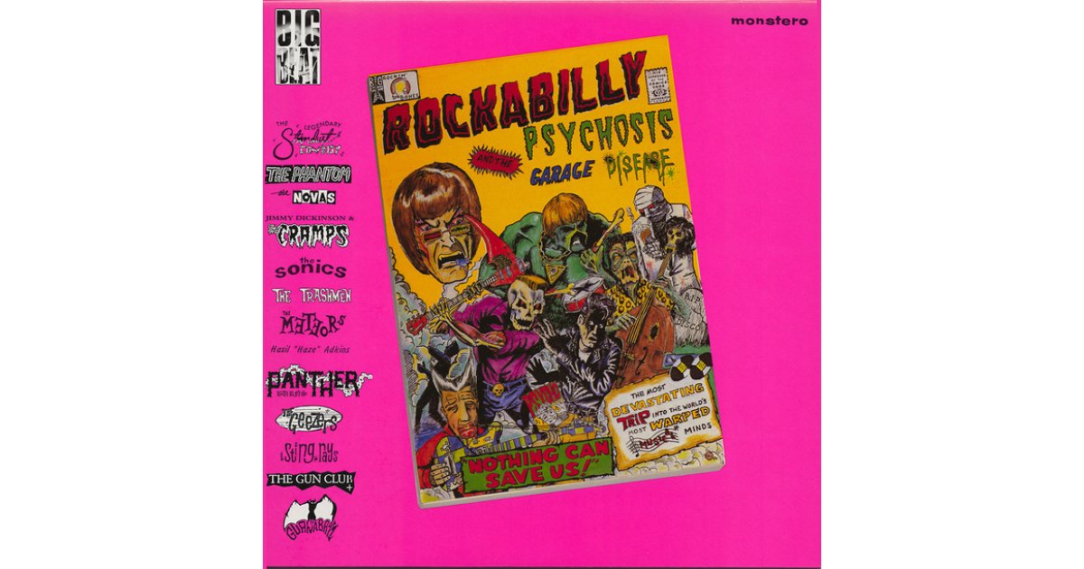 Rockabilly Psychosis And The Garage Disease, Various – LP