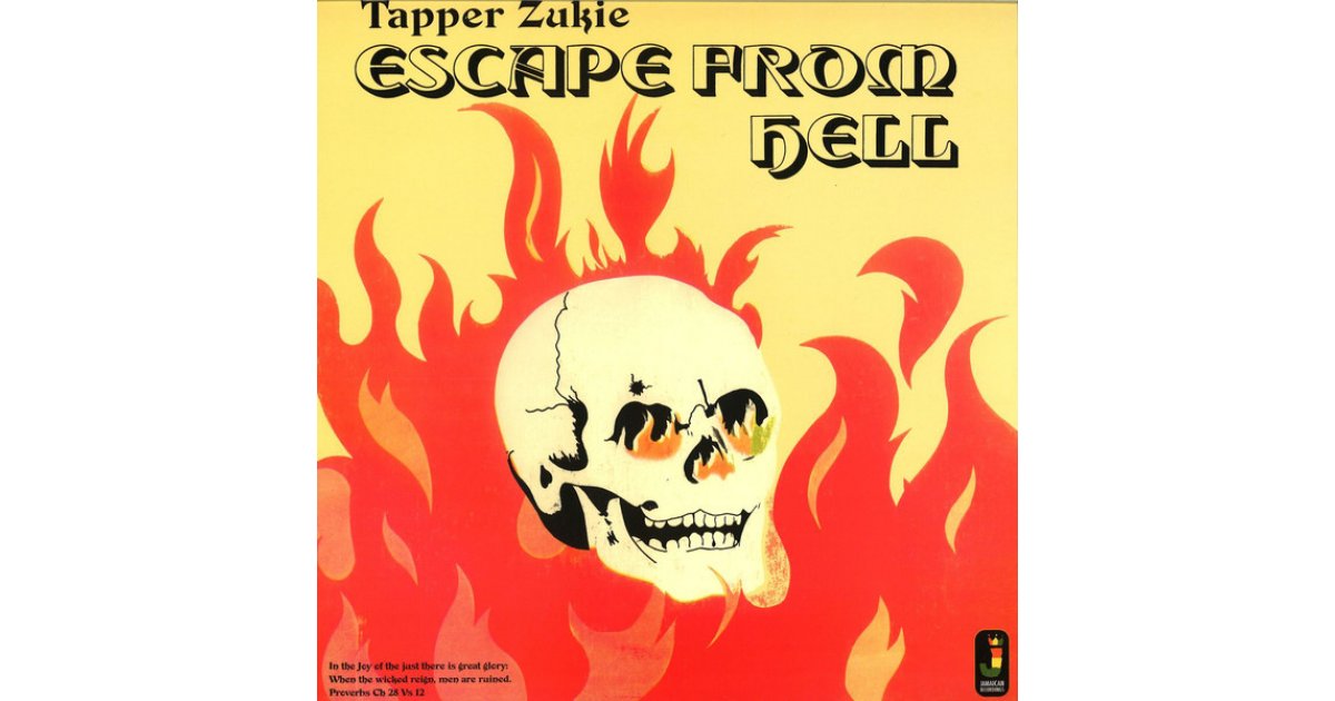 Escape From Hell, Tapper Zukie – LP – Music Mania Records – Ghent