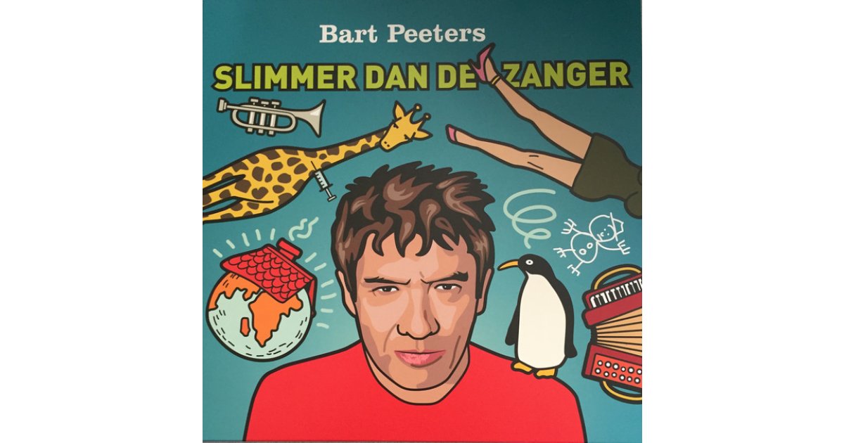 Slimmer Dan De Zanger Bart Peeters Lp Music Mania Records Ghent