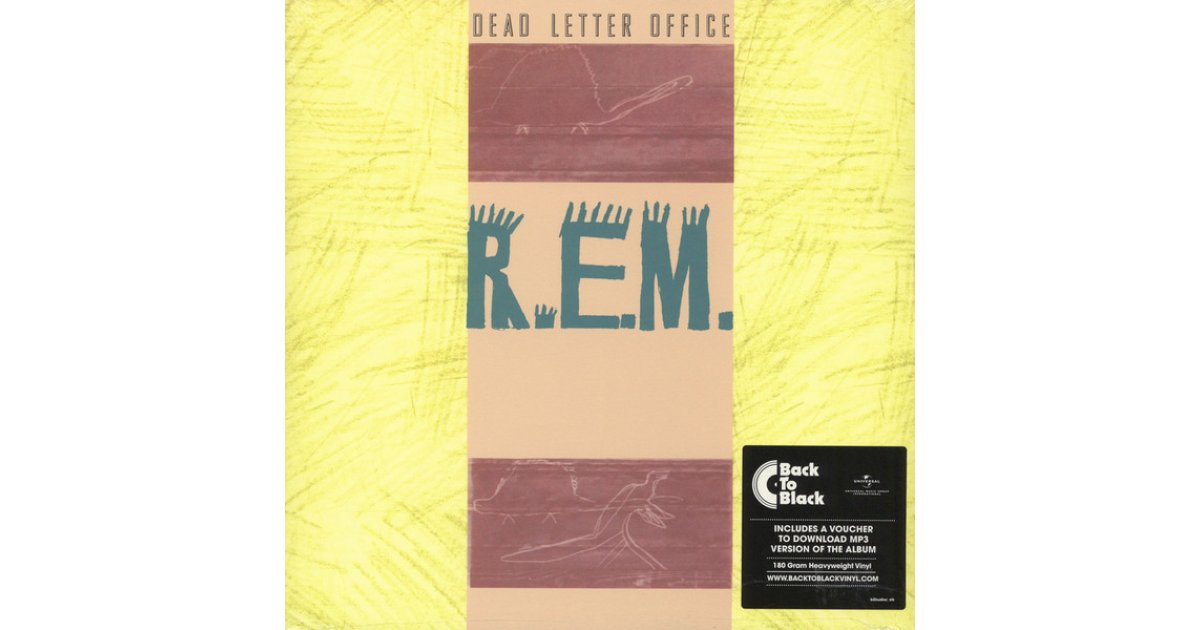 Dead Letter Office, R.E.M. LP Music Mania Records Ghent