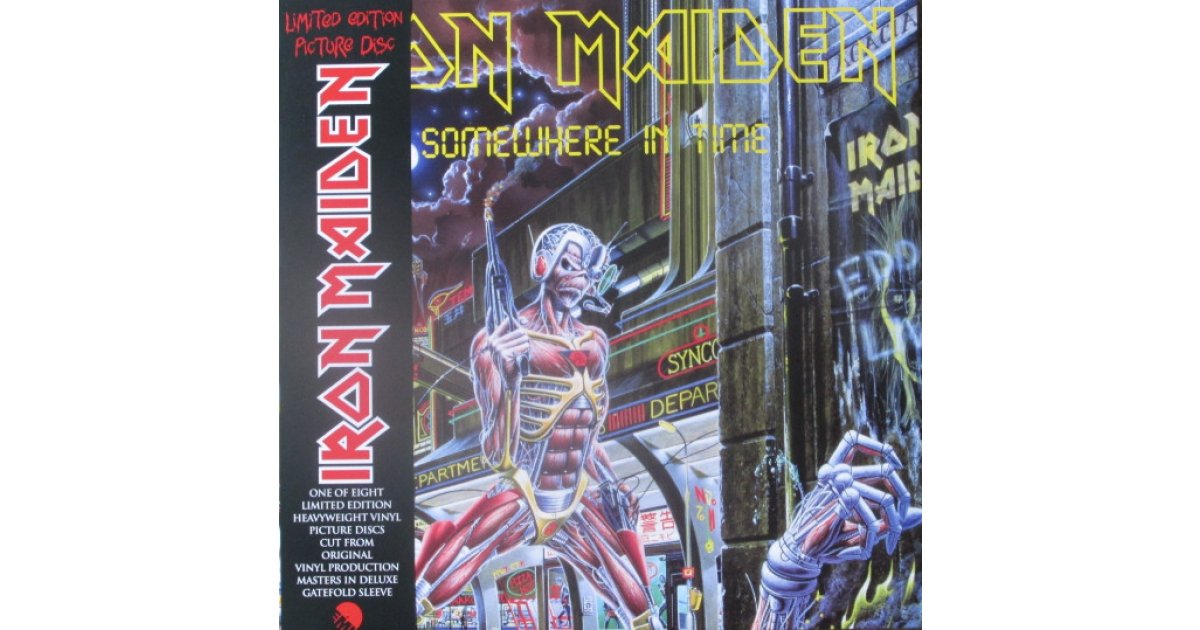 Somewhere In Time - picture vinyl, Iron Maiden – LP – Music Mania