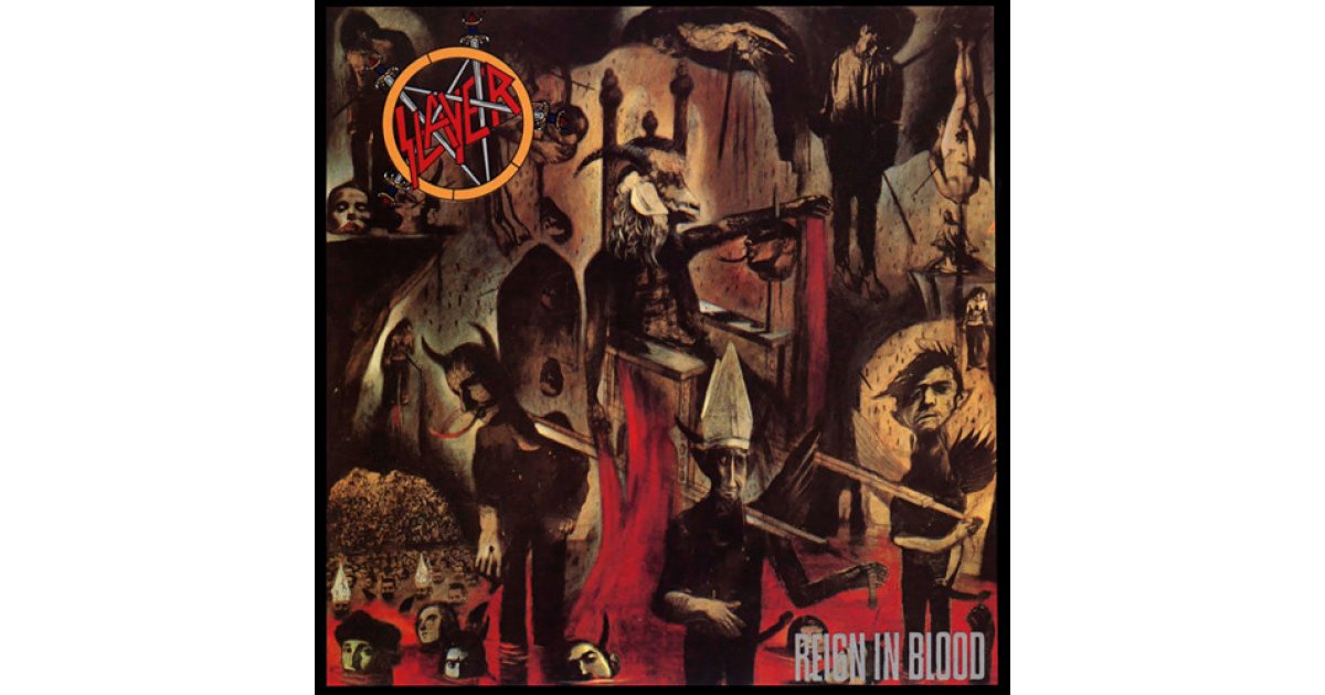 Reign In Blood, Slayer – LP – Music Mania Records – Ghent