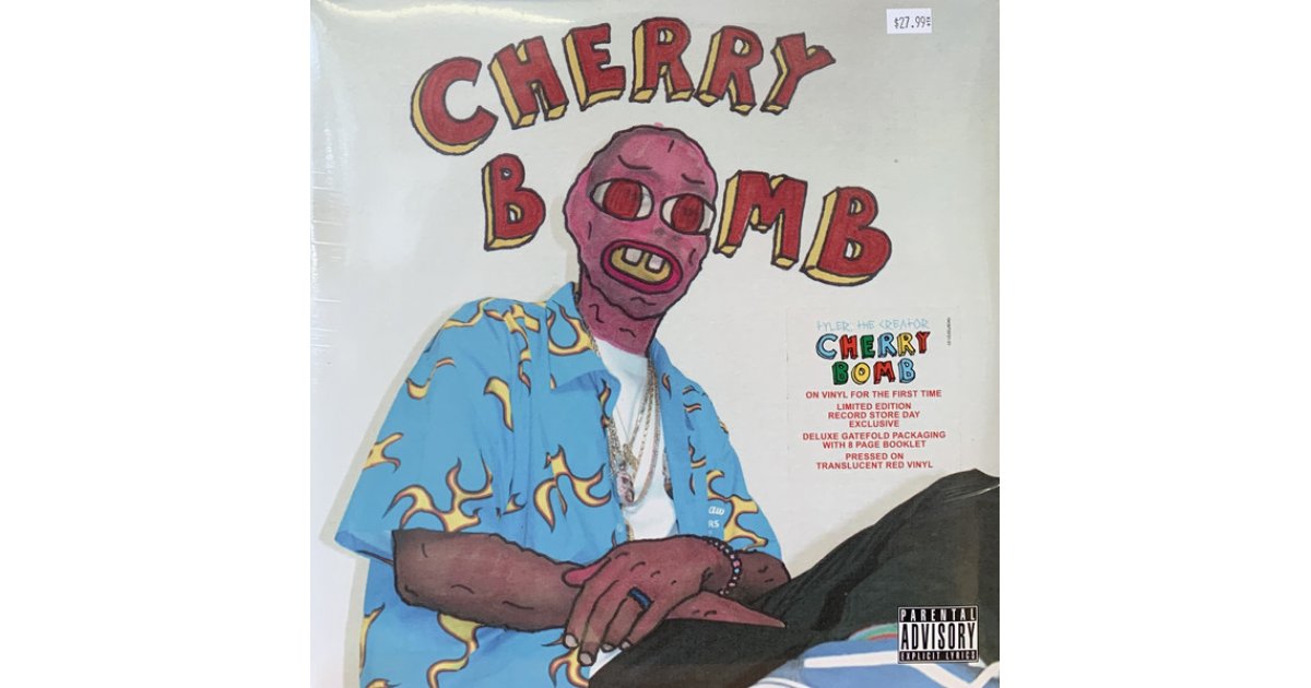 Cherry Bomb, Tyler, The Creator 2 x LP Music Mania Records Ghent