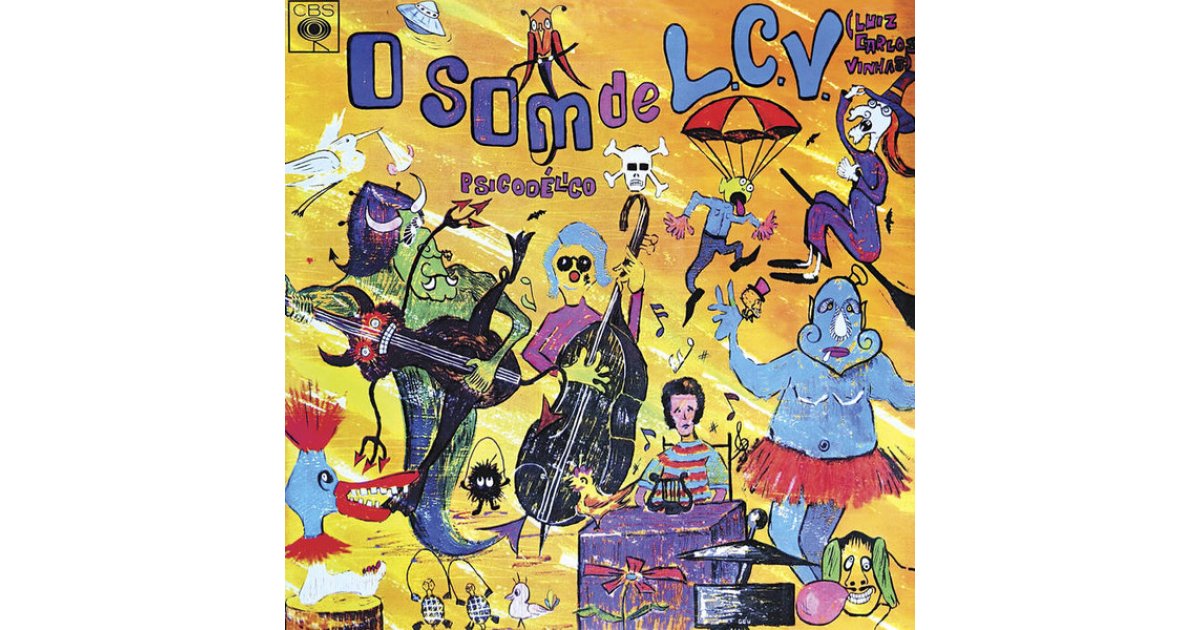 O Som Psicodélico De L.C.V., Luiz Carlos Vinhas – LP – Music Mania