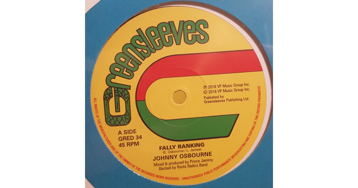 英12” Johnny Osborne Fally Ranking / Trench Town School GRED34 GREENSLEEVES RECORDS /00250 hqdefault.jpg