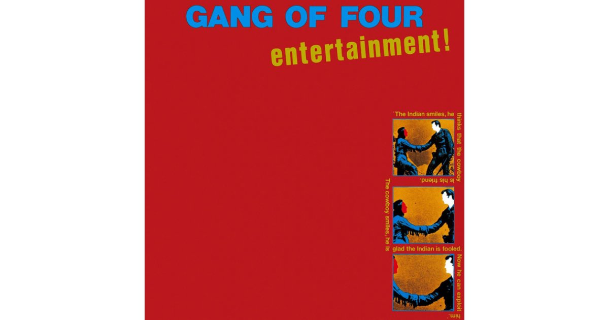 Entertainment!, Gang Of Four – LP – Music Mania Records – Ghent