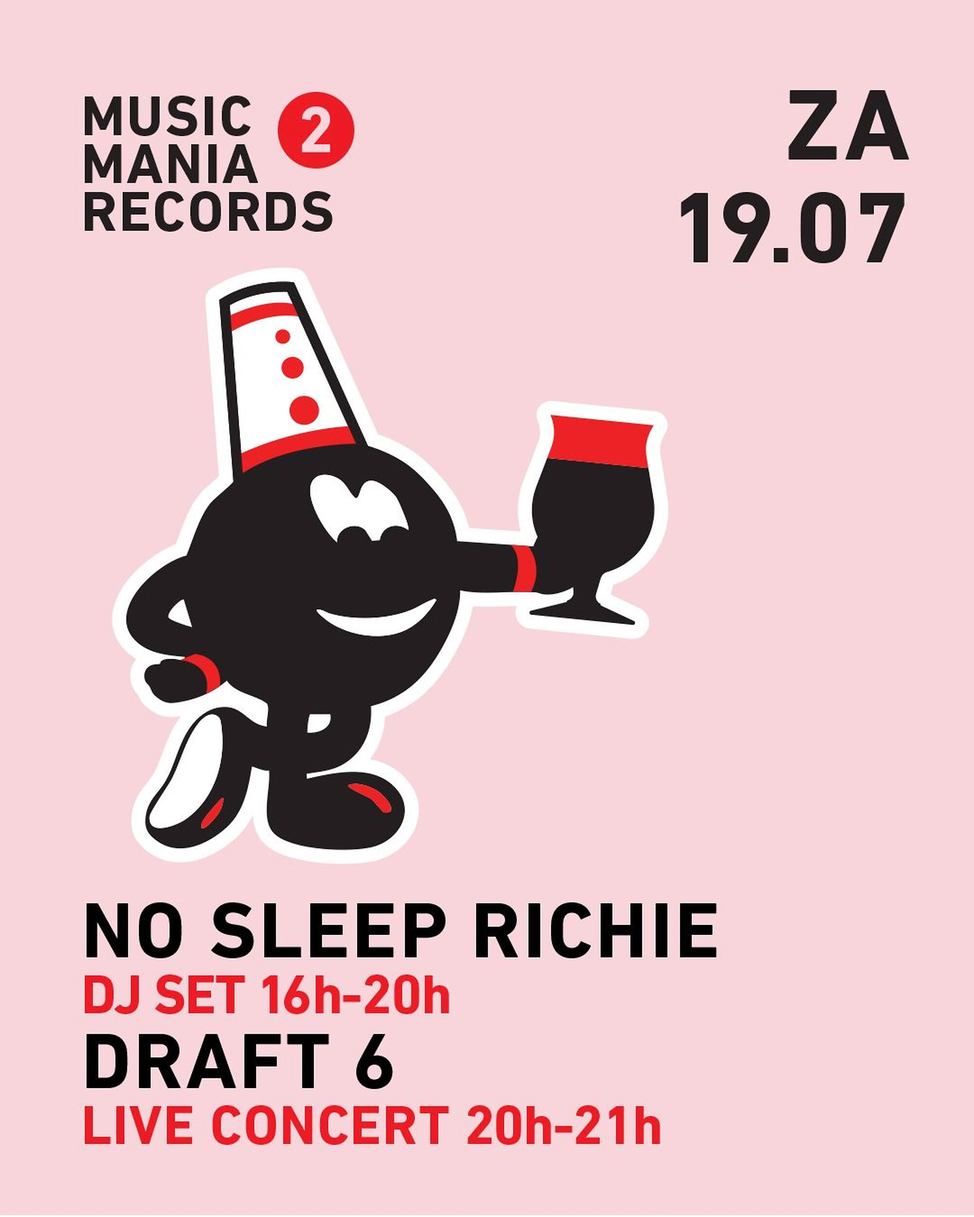 No Sleep Richie dj-set + DRAFT 6 live