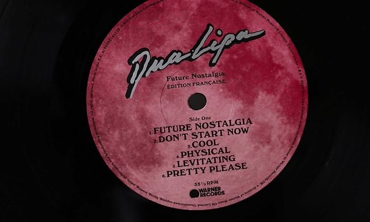 Dua Lipa - Future Nostalgia (Édition Française vinyl). Unboxing / распаковка обложки