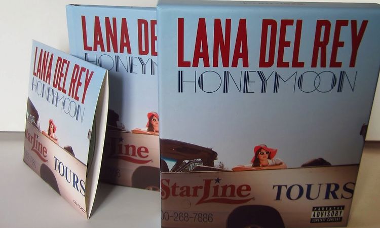 Lana Del Rey - Honeymoon / unboxing cd Box Set Limited Edition /