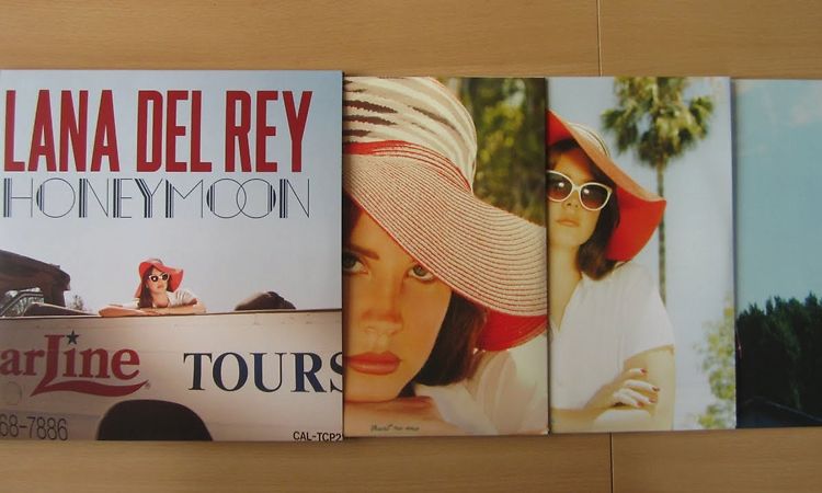Lana Del Rey - Honeymoon / unboxing vinyl black/