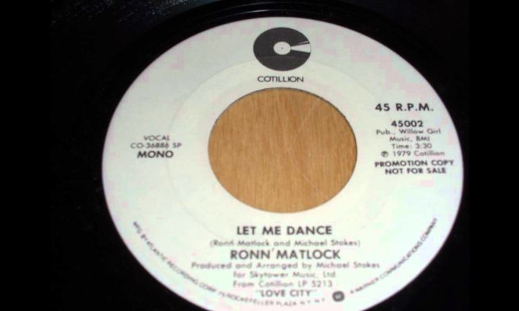 Ronn Matlock - Let me dance