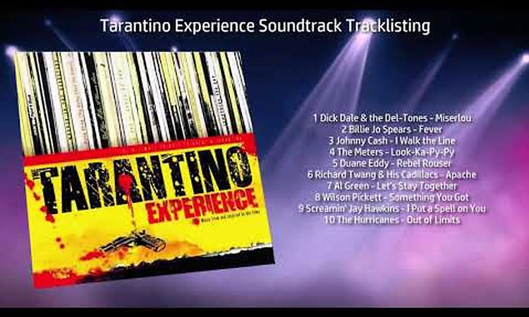 Tarantino Experience Soundtrack Tracklisting