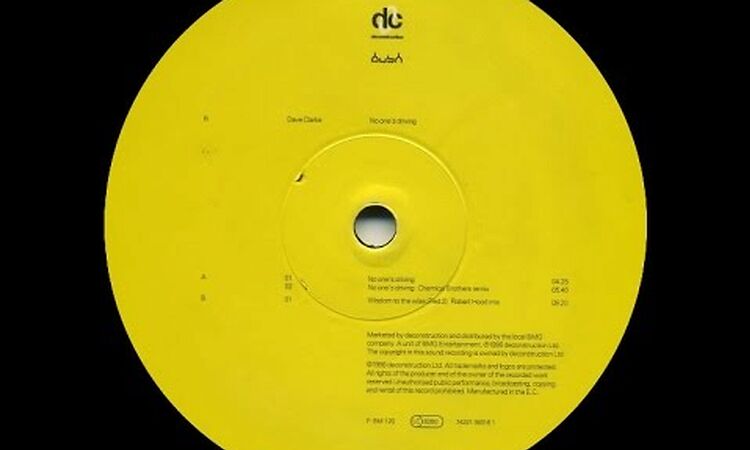 Dave Clarke - No One's Driving