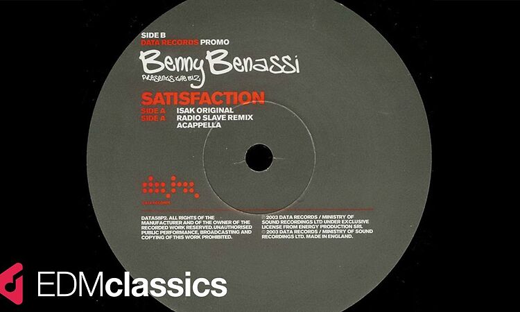 Benny Benassi Presents The Biz - Satisfaction (Isak Original) (2002)