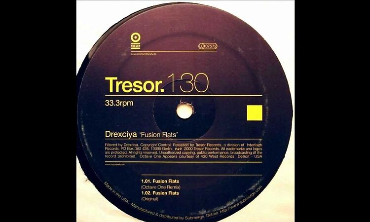 DREXCIYA - Fusion Flats (Octave One Mix)