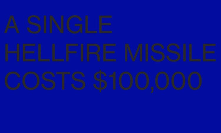 Ben Frost - A Single Hellfire Missile Costs $100,000 (Official Audio)