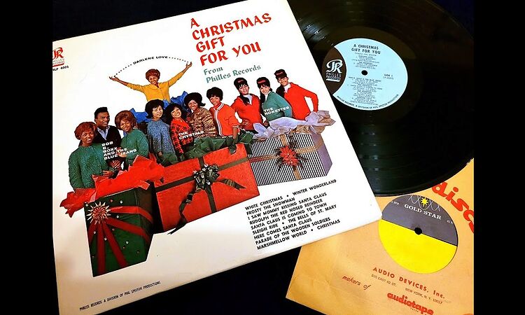 Crystals - PARADE OF THE WOODEN SOLDIERS (Gold Star Studios)  (1963)