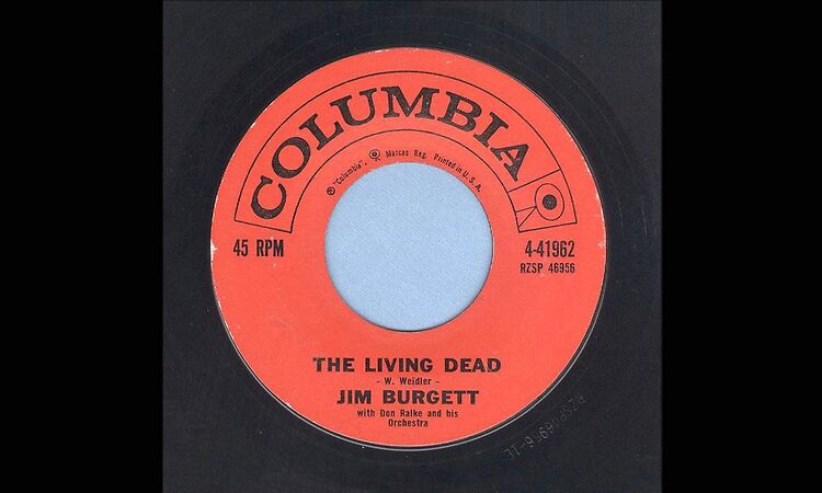 Jim Burgett - The Living Dead - Rockabilly 45