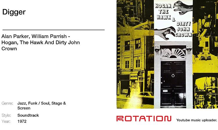 Alan Parker & William Parrish - Digger (1972)