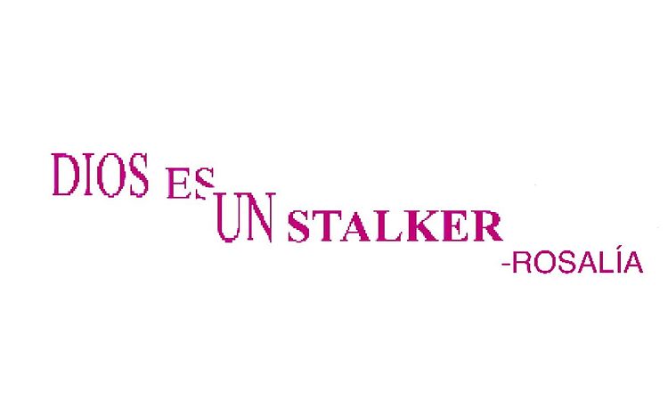 ROSALÍA - Dios Es Un Stalker (Official Lyric Video)