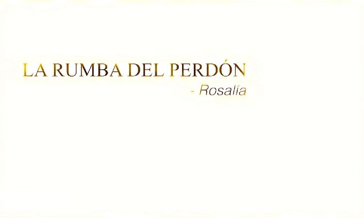 ROSALÍA, Estrella Morente, Silvia Pérez Cruz - La Rumba Del Perdón (Official Lyric Video)