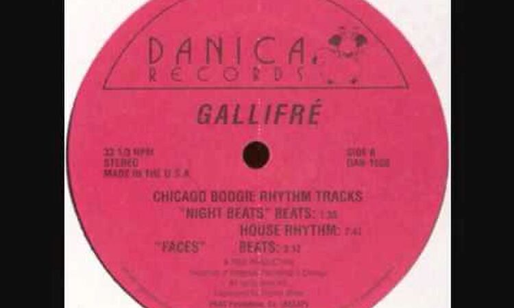 Gallifré - Chicago Boogie Rhythm Tracks - Night Beats (Beats) & (House Rhythm)