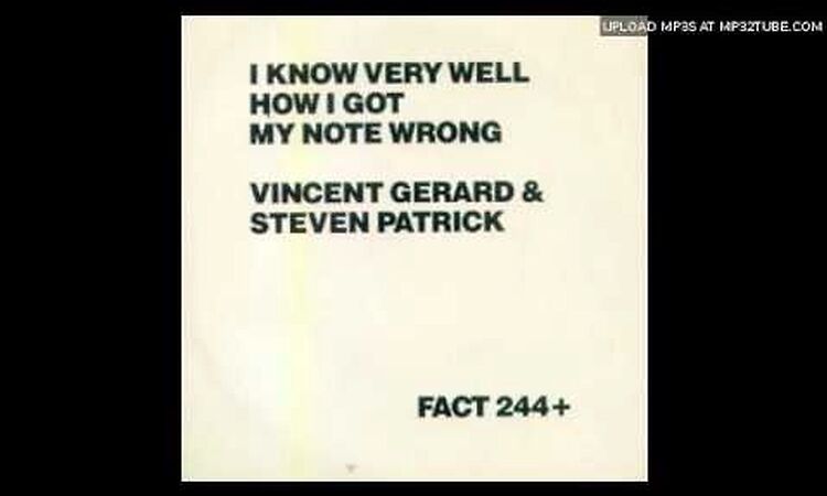 FACT244+/I Know Very Well How I Got My Note Wrong