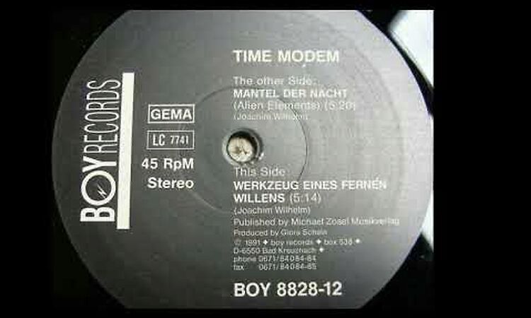 Time Modem - Werkzeug Eines Fernen Willens (B)