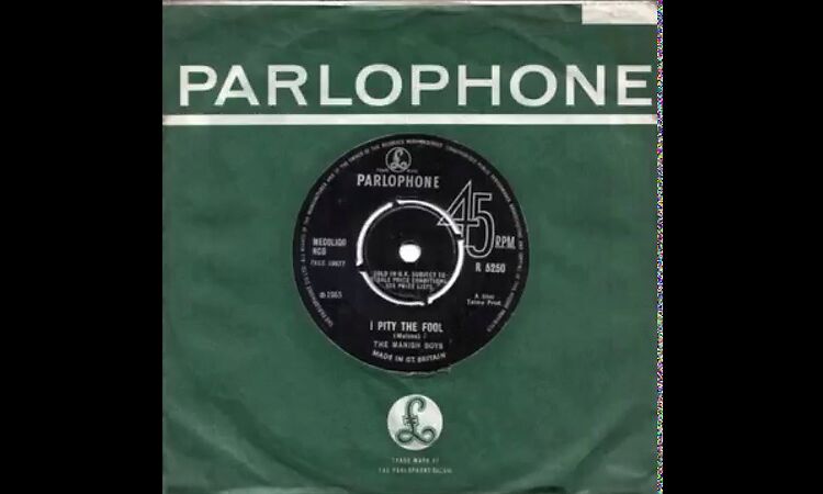 David Bowie (The Manish Boys) - I Pity the Fool (original)