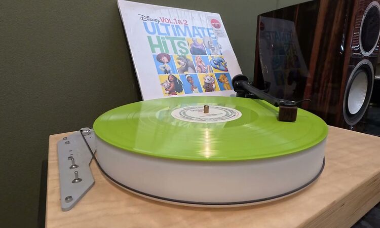Disney Ultimate Hits 1 & 2 (Green) - D3 - It's A Small World "Worlds Fair" - Vinyl Record