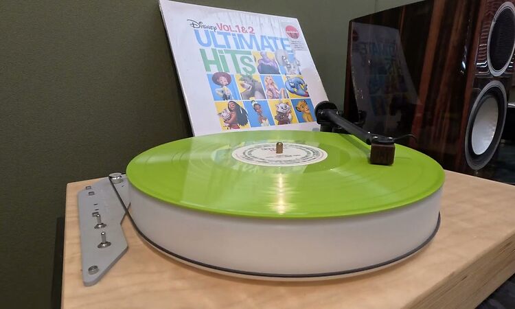 Disney Ultimate Hits 1 & 2 (Green) - D4 - Zip-A-Dee-Doo-Dah "Song Of The South" - Vinyl Record