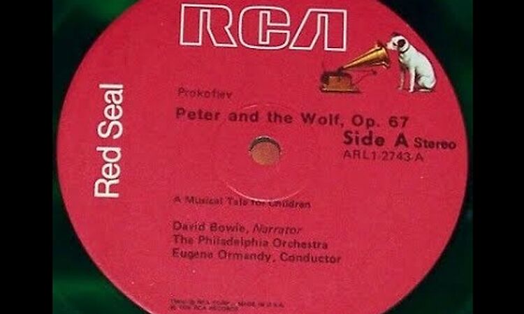 Prokofiev : Peter And The Wolf, Op. 67 - David Bowie, narration; Ormandy, Philadelphia Orchestra