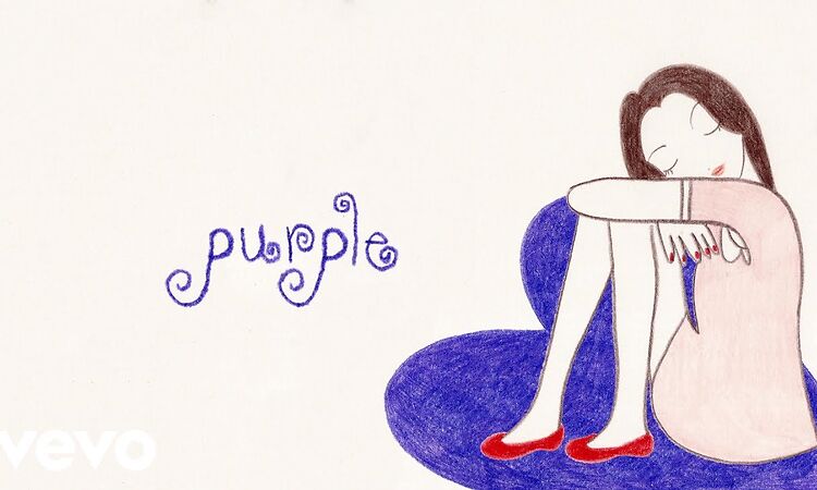 Olivia Rodrigo - purple (Lyric Video)