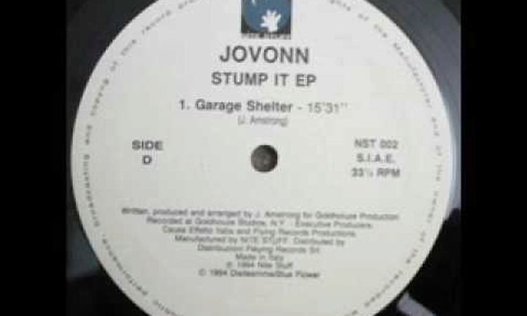 Jovonn - Garage Shelter (1994)