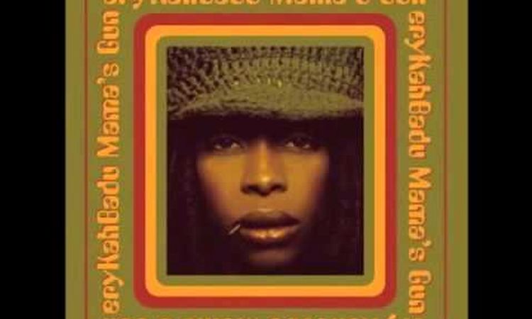 T-shirt Erykah Badu - 100% Coton - Motif Mama's Gun Neo-Soul - Coupe Confortable Et Respirante