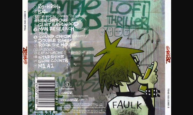GoRiLLaZ Clint Eastwood (Ed case/sweetie irie Re-fix) (Edit)