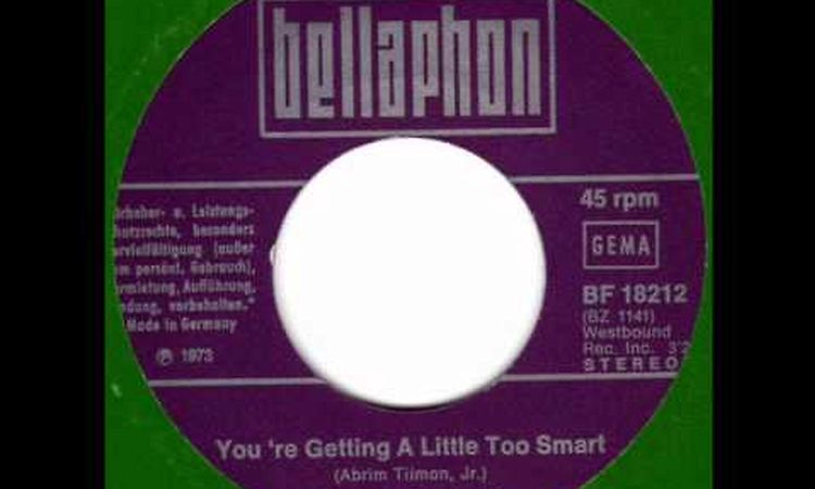 DETROIT EMERALDS You're getting a little too smart  70s Soul Breaks