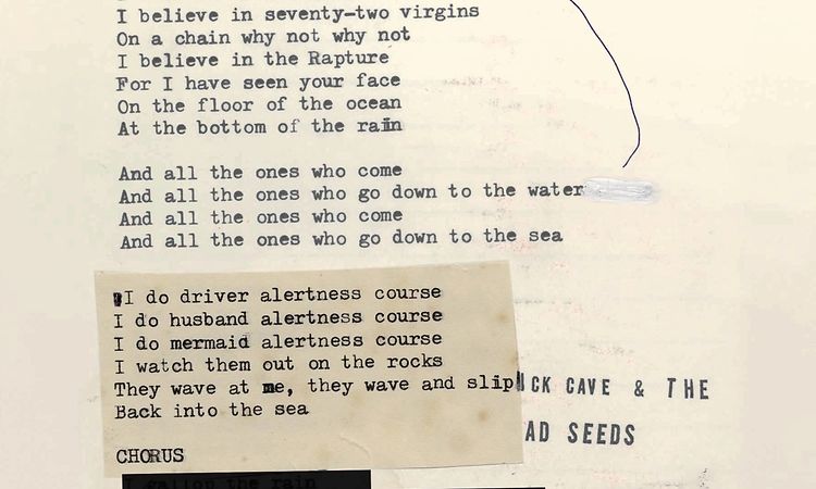 Nick Cave & The Bad Seeds - Mermaids (Lyric Video)