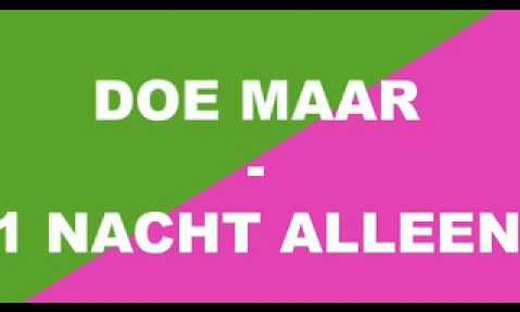 1 Nacht Alleen
