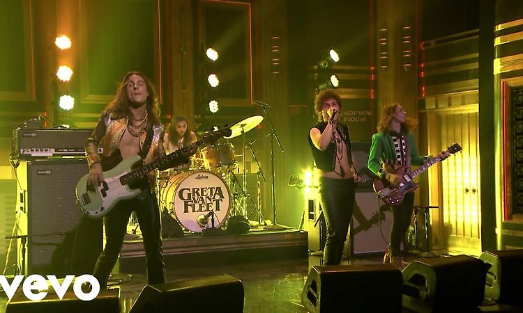 Greta Van Fleet When The Curtain Falls (Live On The Tonight Show Starring Jimmy Fallon)