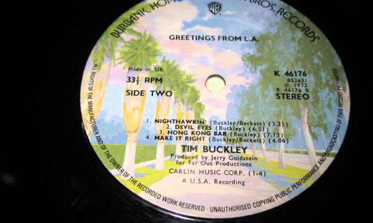 Tim Buckley Greetings from LA. (full album)